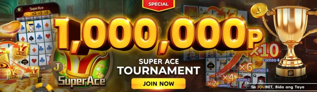 Super Ace Tournament win up to 1M